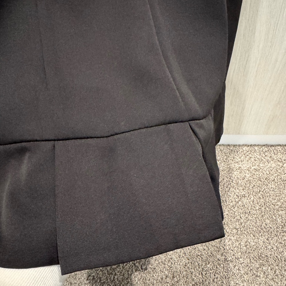 Anthropologie Sleeveless Double-Breasted Black Blazer Dress Mare Mare - Picture 5 of 6